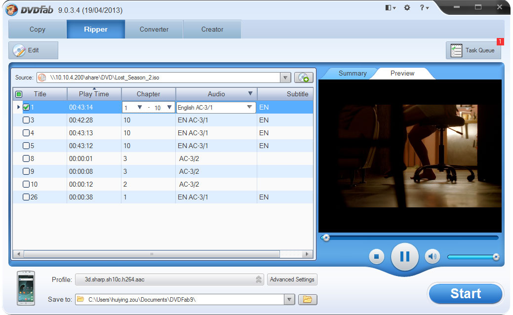 DVDFab 2D to 3D Converter for Mac software