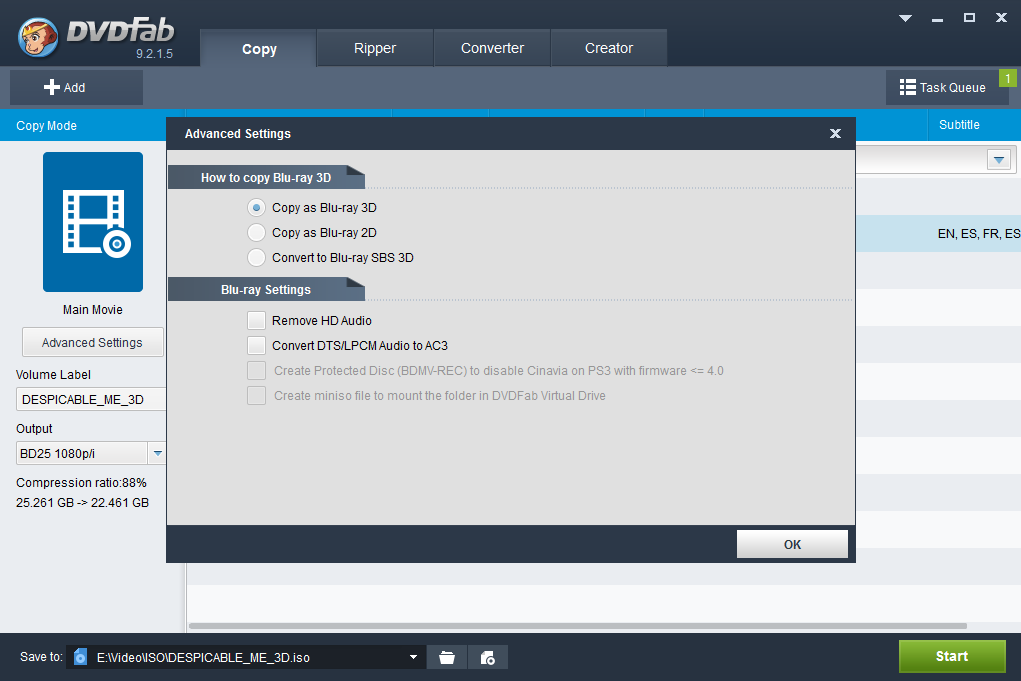 DVDFab Copy Suite Pro Screenshot