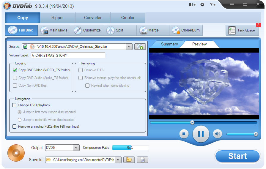 DVDFab DVD Copy for Mac