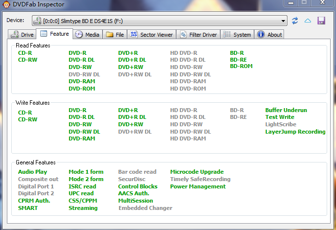 DVDFab Inspector screenshot DVDFab Inspector screenshot