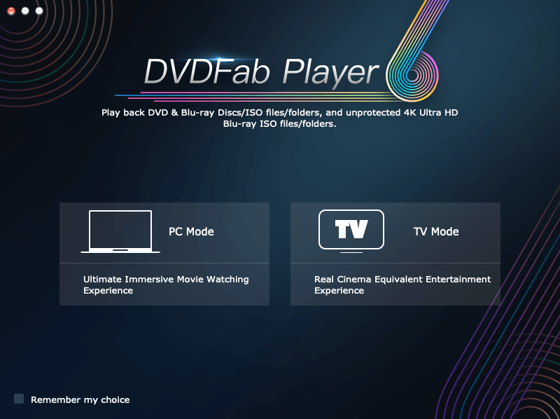 DVDFab Player 5 for mac screenshot