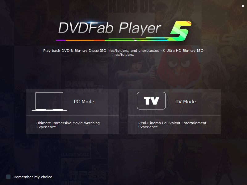 DVDFab Player 5 screenshot