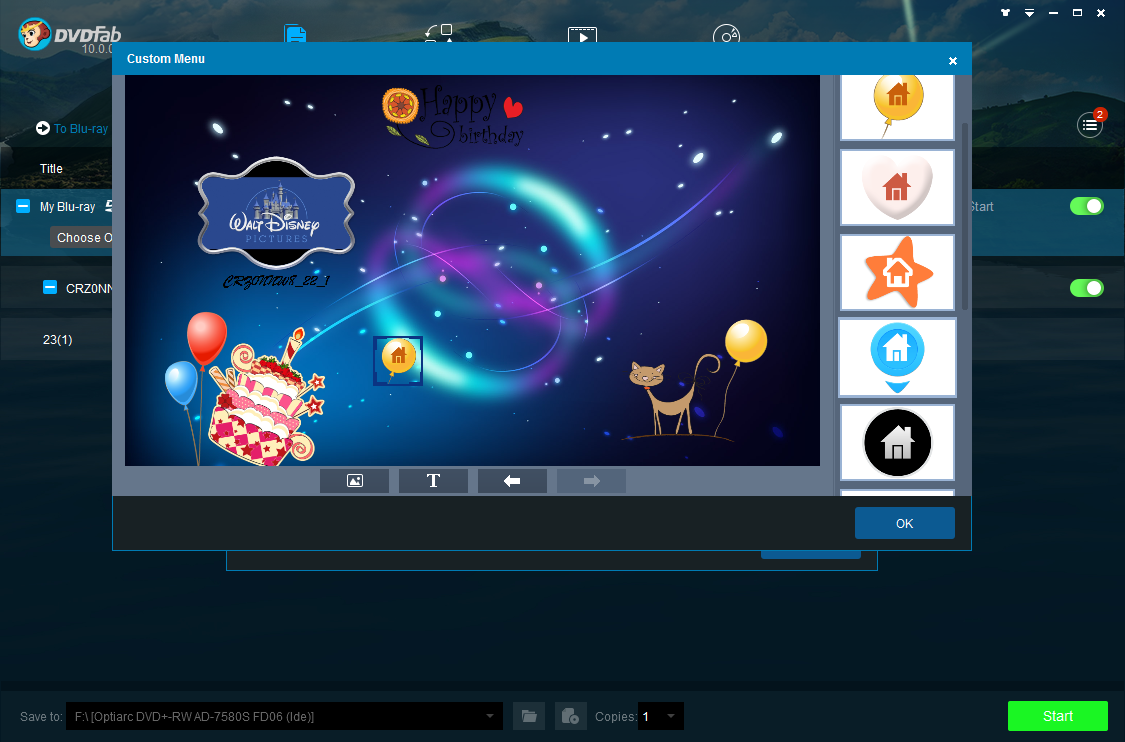 DVDFab DVD to Bluray Converter copy, merge and Convert many DVDs to