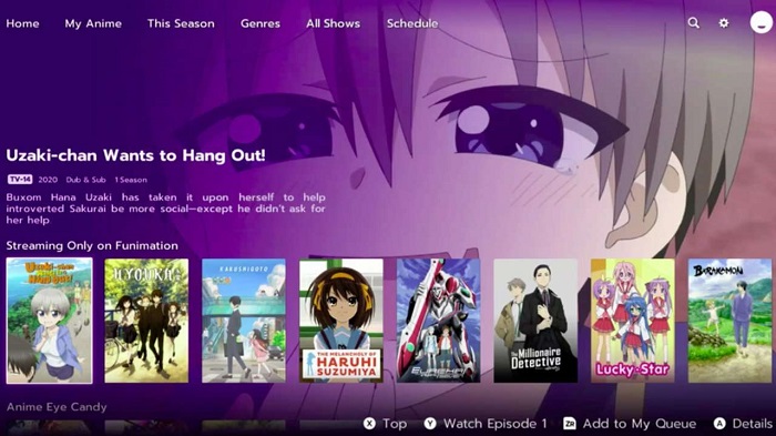 Crunchyroll tem o conteúdo da Funimation juntado a plataforma. O