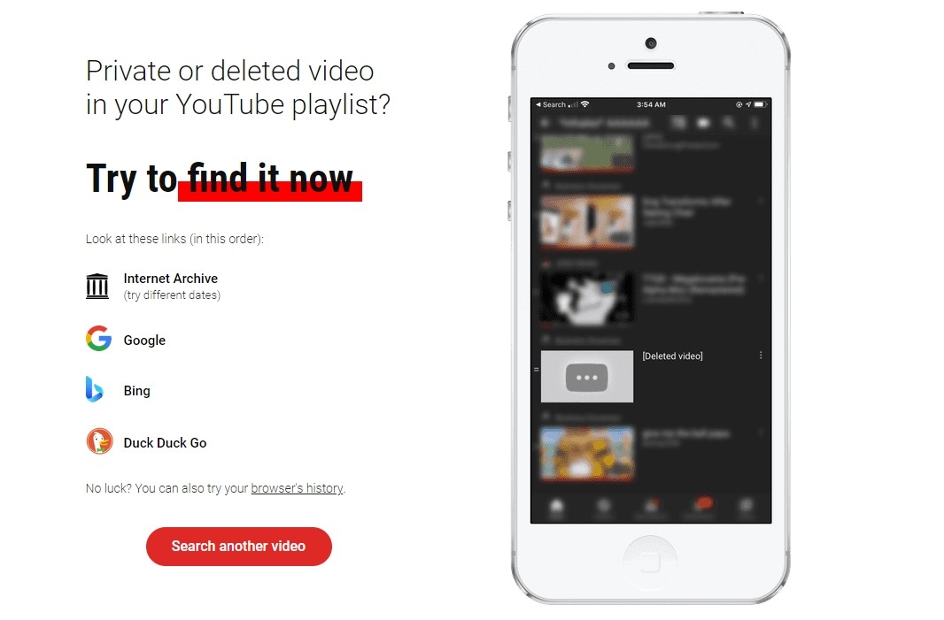 8 Ways to Find and Download Deleted YouTube Videos with/without URLs