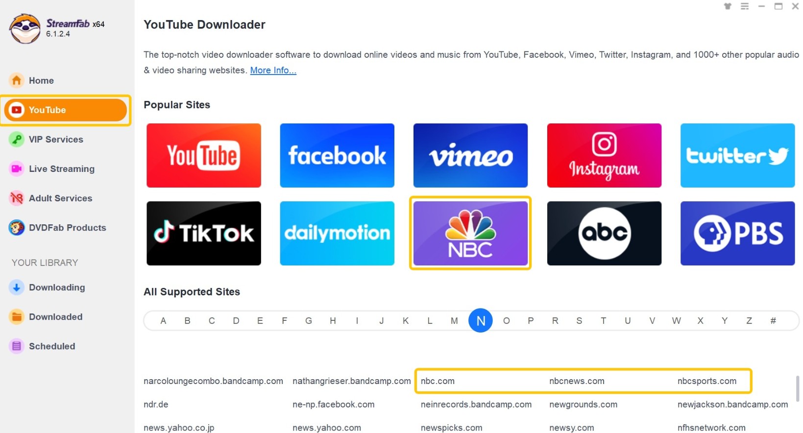 Download NBC Videos With Online and Offline Software Downloader