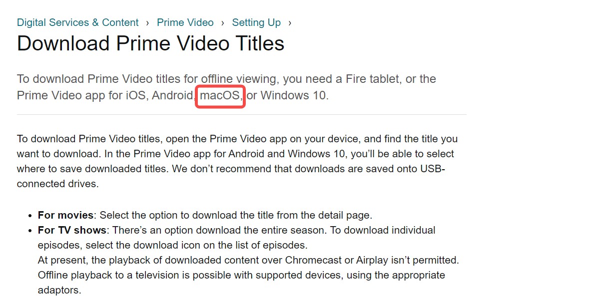 Best Way | How to Download Amazon Prime Video on Mac