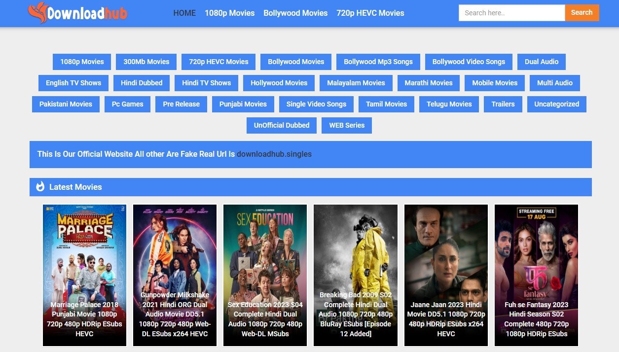 Top 10 Downloadhub Alternatives for Movie Downloads 2024