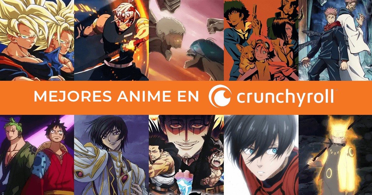 10 melhores animes na Crunchyroll