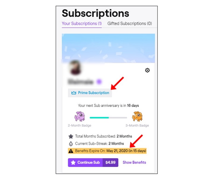 How to Subscribe to a Twitch Streamer Using  Prime — Conor