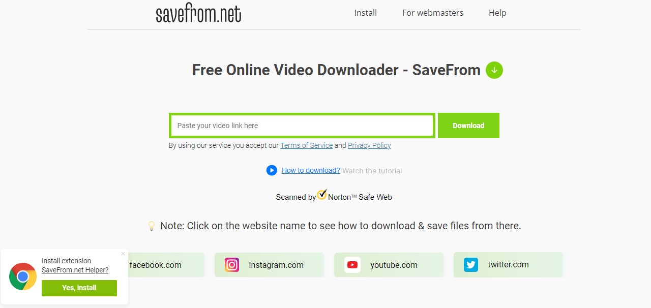save to from net