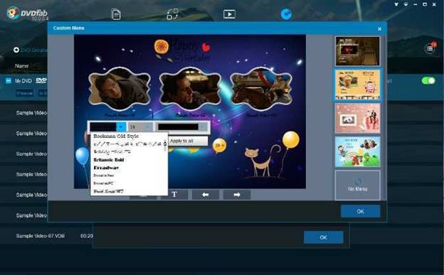 dvd menu maker
