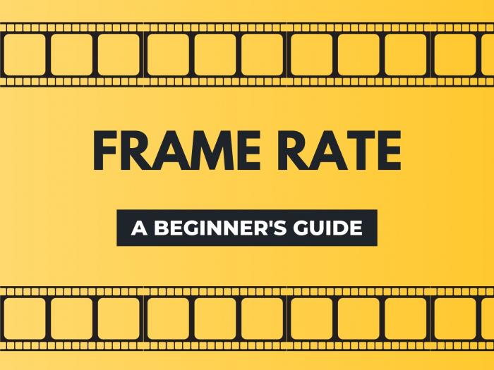 What Does Frame Rate Mean What Does Frame Rate Mean
