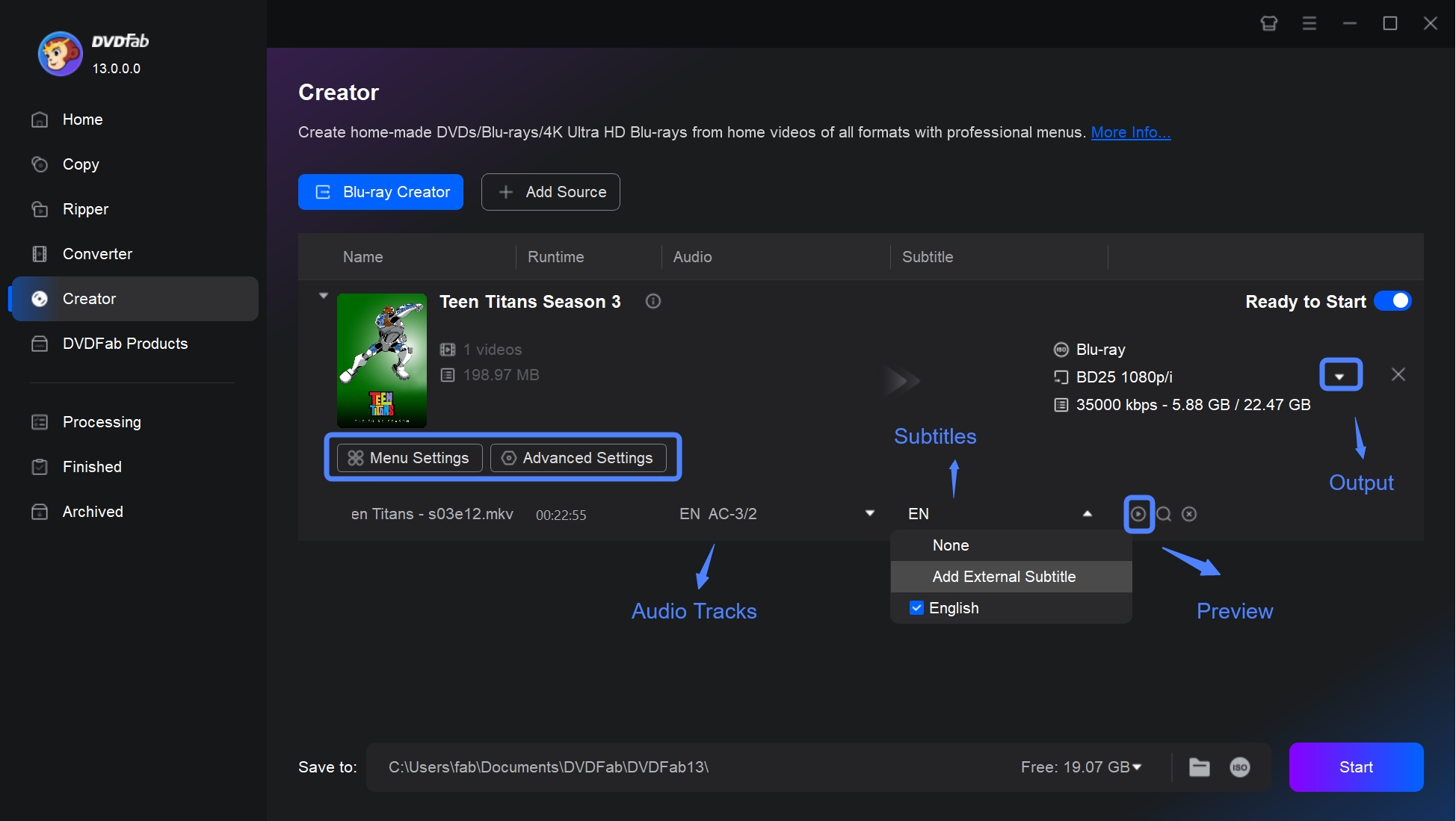 StarBurn CD, DVD & Blu-Ray Burning Software