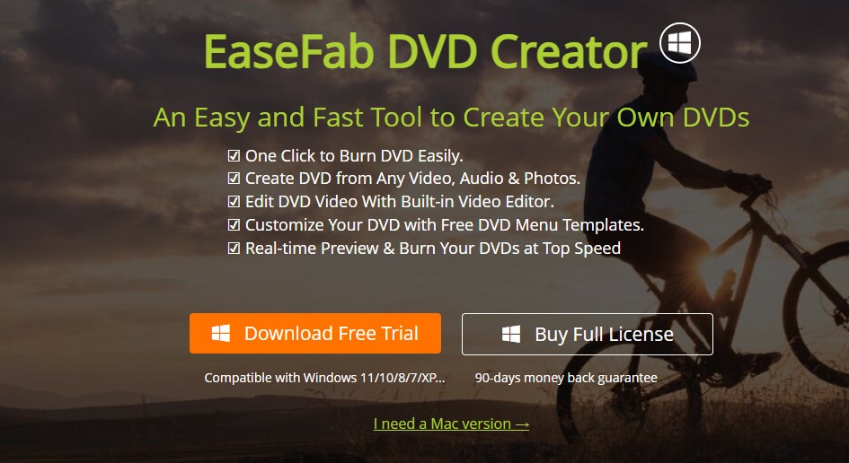Top 7 Free MP4 to DVD Converters for Windows, MacOS & Online