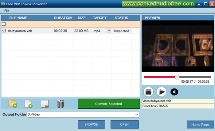 Free vob to mp4 converter for mac os x
