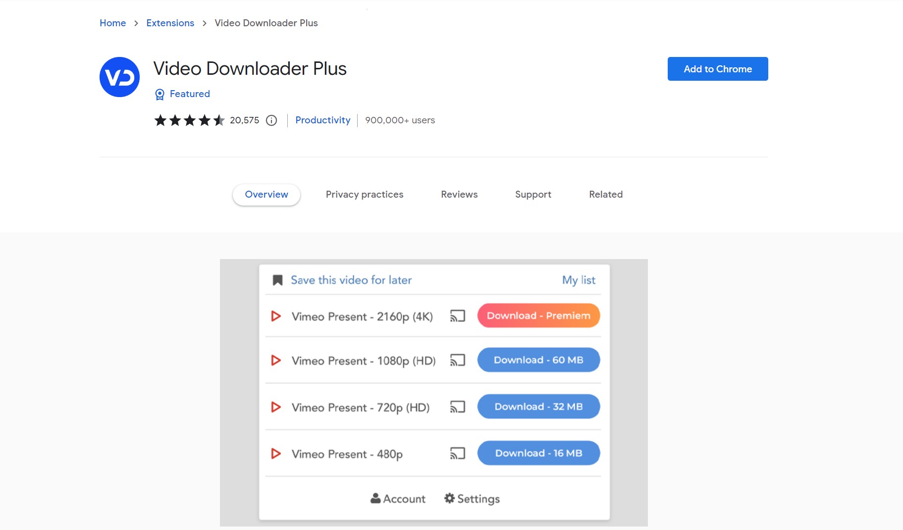 Video Downloader Plus