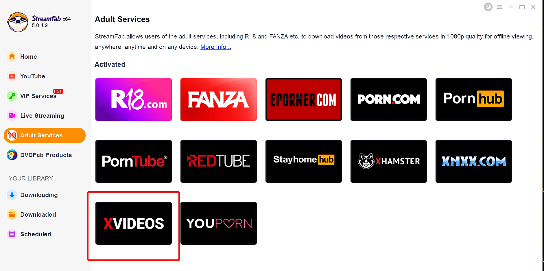 Download videos from xvideos com