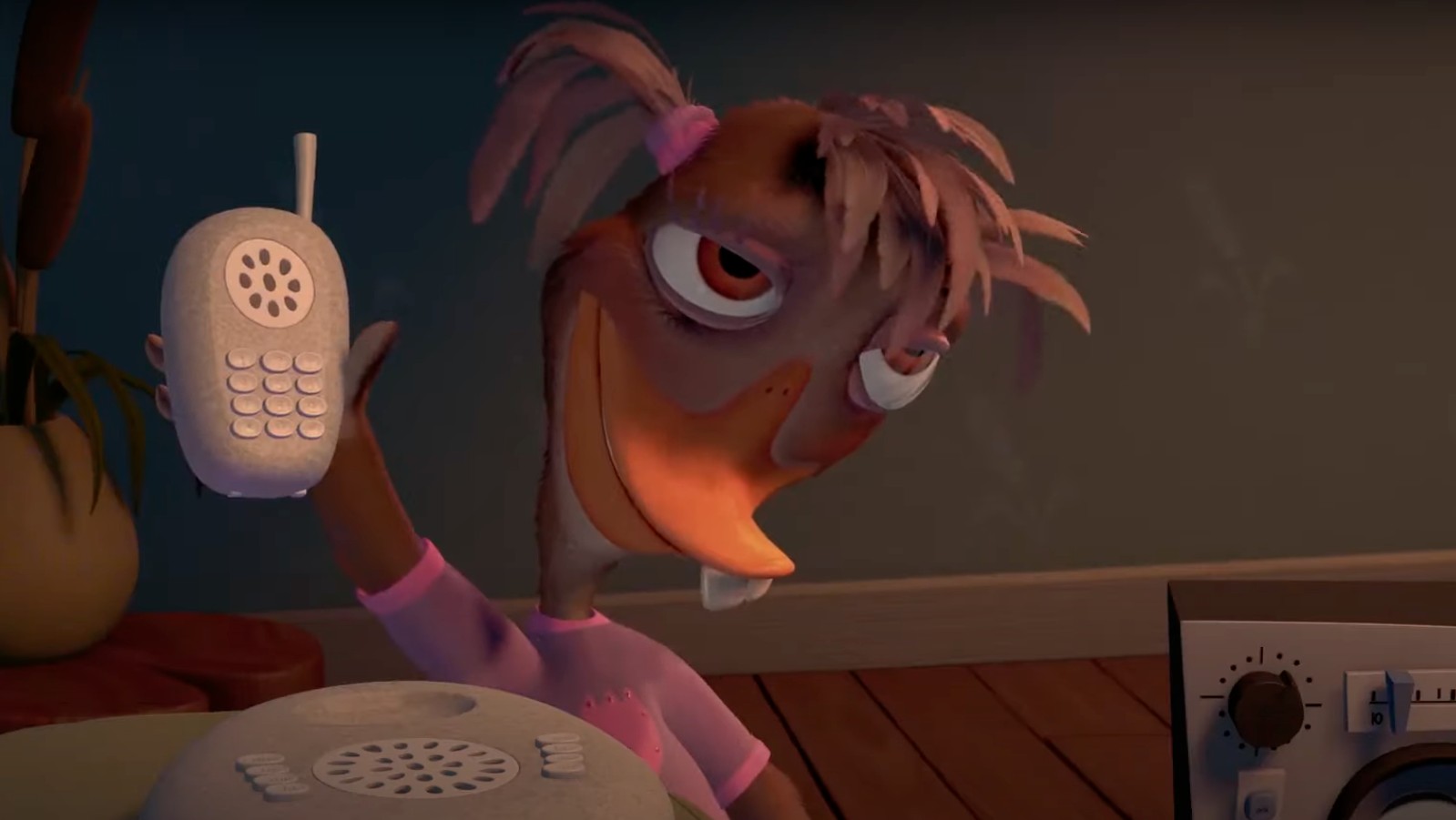 The Evolution of the Duck s Character in Chicken Little From