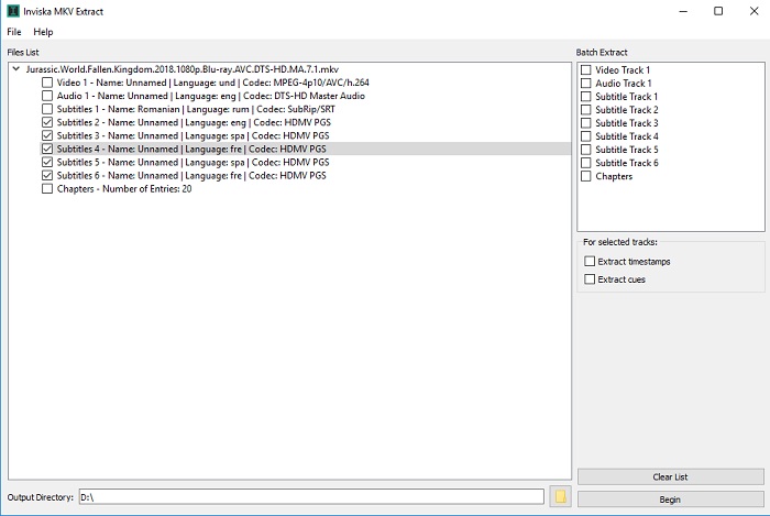 mkvtoolnix gui how to add srt