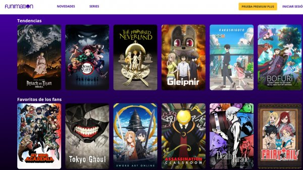 Funimation  Assista episódios de anime online