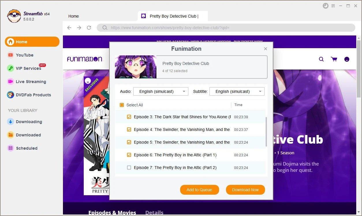 funimation download for pc