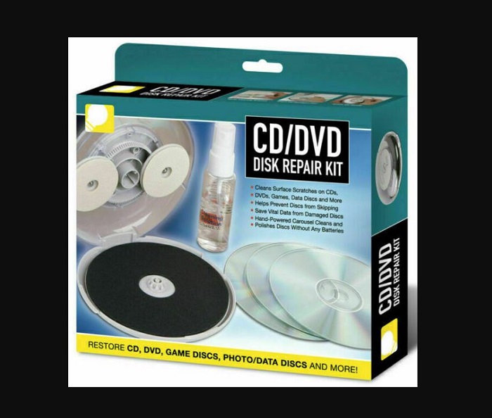 DVD CD DISK SCRATCH REPAIR REMOVER restorer cleaner 