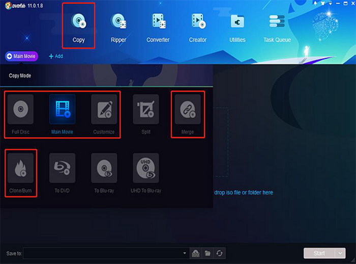 how to make a blu ray disc from an iso dvdfab mac