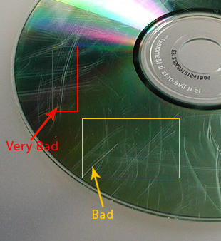 Scratch Be Gone CD/DVD Scratch Remover Scratched And Damaged