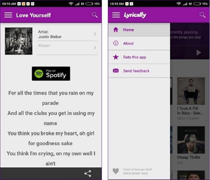 Top 9 Best Music Player Apps with Lyrics for Android/iOS