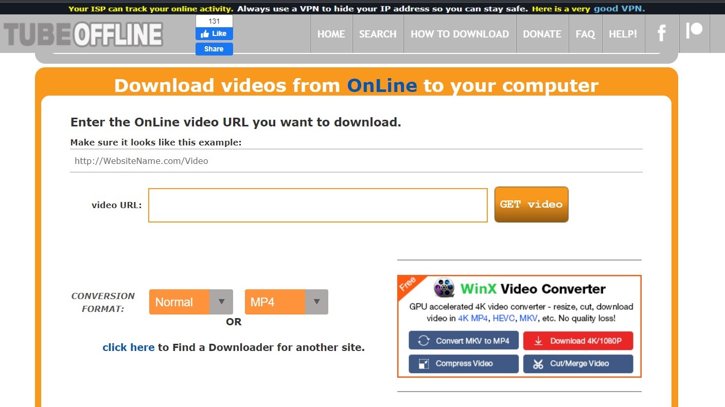 Download porn using link