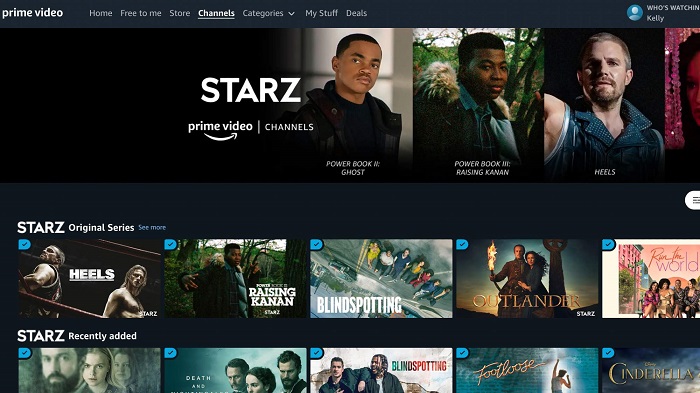 Prime Video: Prime Video Channels na