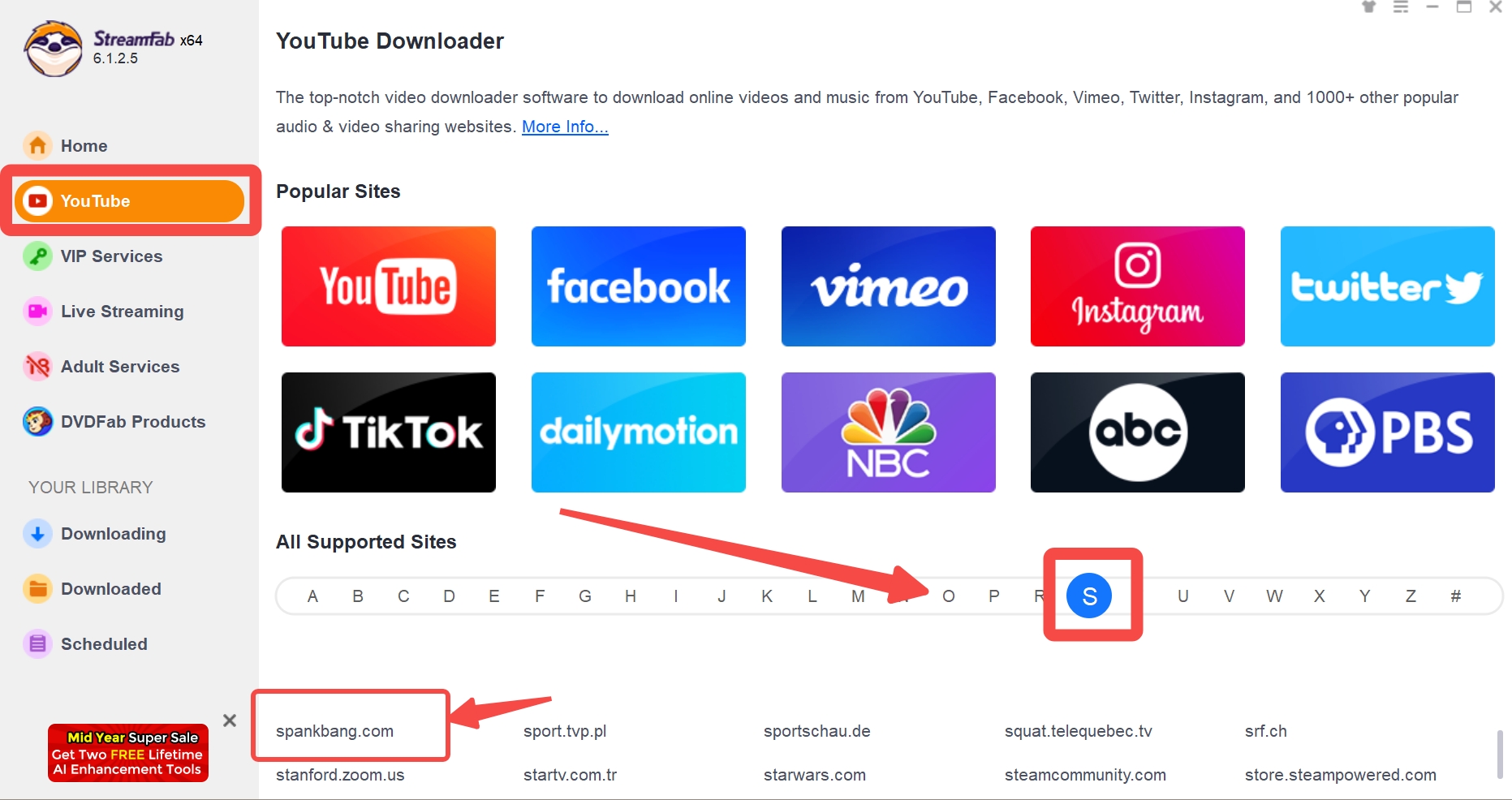 Spankband downloader