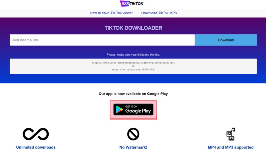 Download TikTok Mp3 & No-watermark Videos