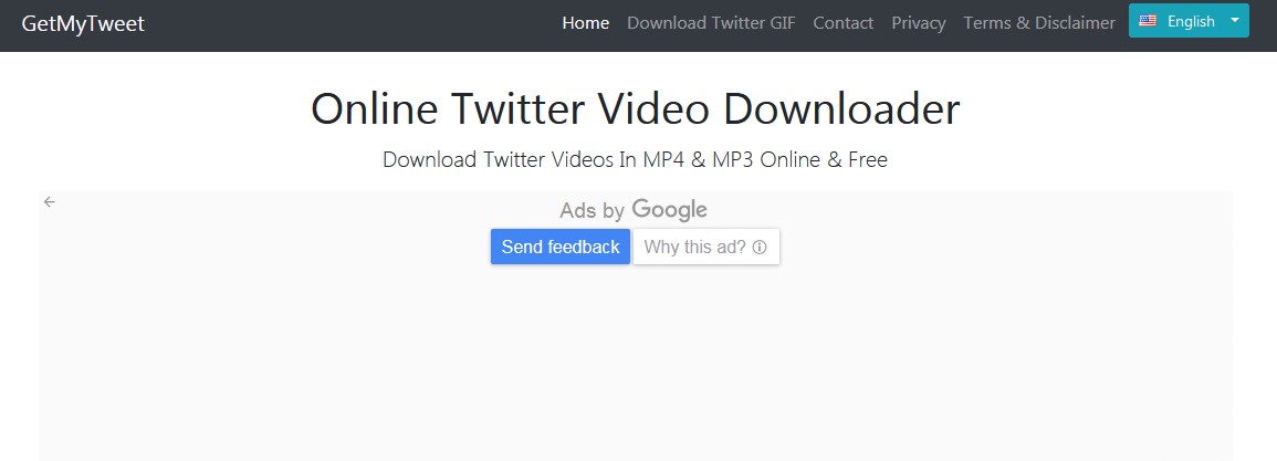 Twitter Video Downloader - Download Twitter video to mp4