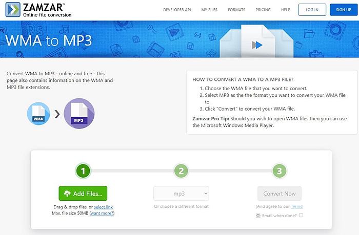 WMA To MP3 Pro
