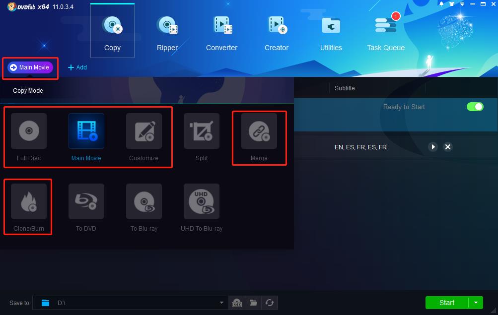 How to Copy Blurays on Win/Mac with DVDFab Bluray Copy?